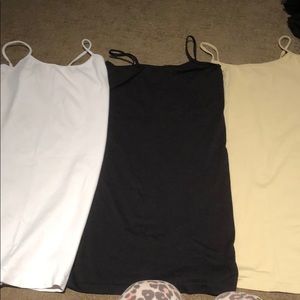 Maternity extra long seamless tanks